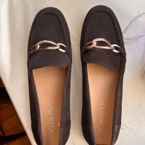 Calvin Klein Suede Loafers